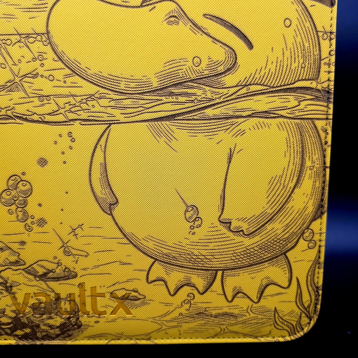 Psyduck Laser Engraved Binder Pikachu Charizard Eevee Mew