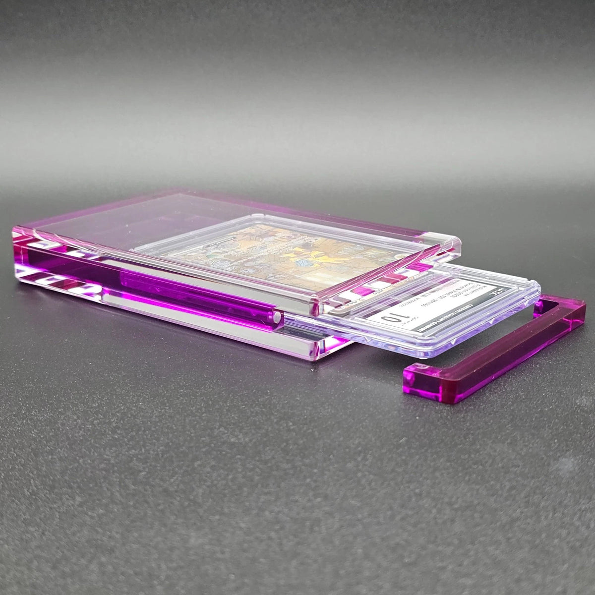 CGC 24mm Graded Card Acrylic Case Slab Display Protector Pokemon One Piece