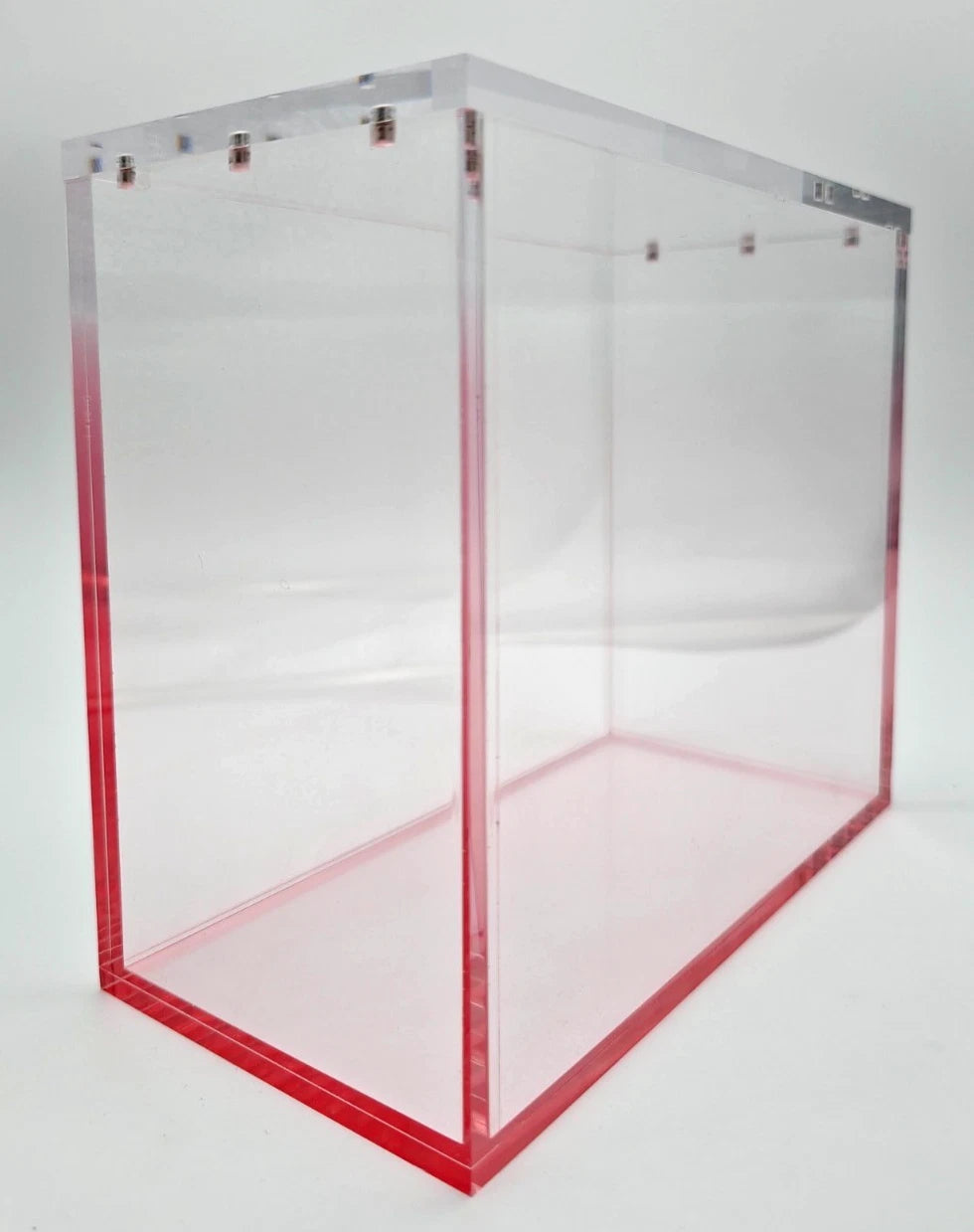 Pokemon ETB Acrylic Gradient Red 8MM Elite Trainer Box Display Protector Case