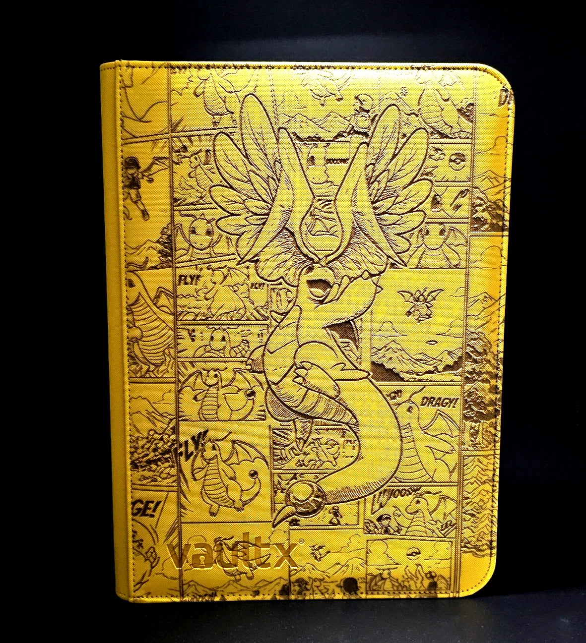 Mega Dragonite Custom Laser Engraved Binder Ascended Heroes Pain