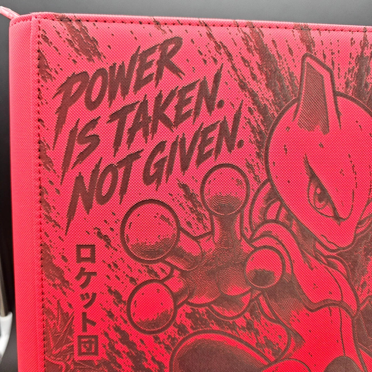 Team Rocket Destined Rivals Laser Engraved Binder Poke Cute Meowth