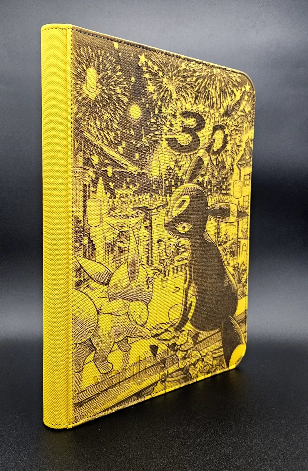 Vault X 30th Anniversary Custom Laser Engraved Binder Umbreon Eevee | Laser Engraved Parade | Personalized TCG Album Gift (Copy)