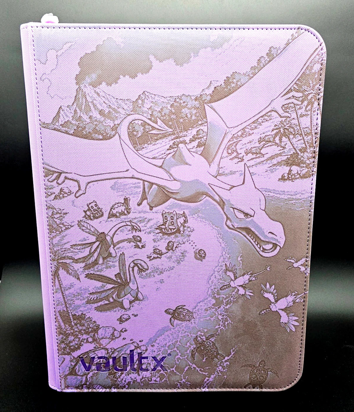 Aerodactyl Laser Engraved Binder | Pokemon 151 Pikachu Mewtube Charizard | Pokemon Trading Card Binder | TCG Collection Album (Copy)