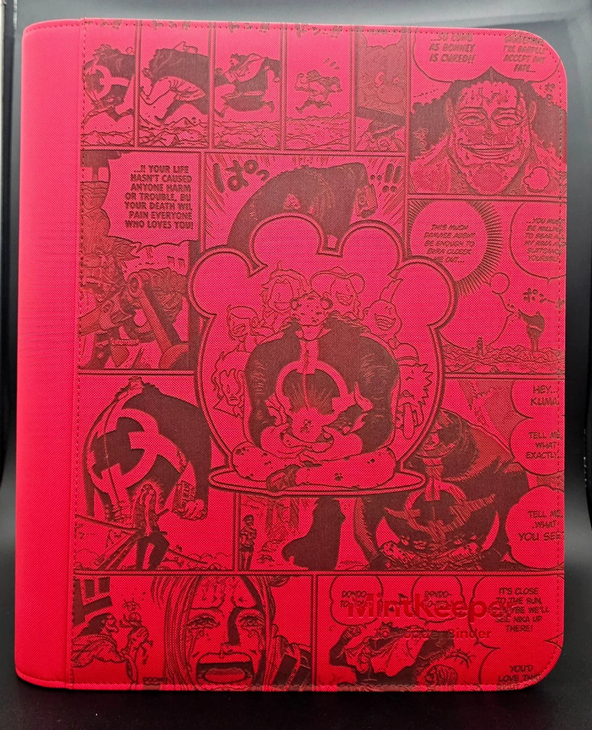 One Piece Kuma Custom Engraved Binder | Luffy Zoro Nami Sanji Gear 5 | One Piece TCG Trading Card Binder | Personalized Card Album