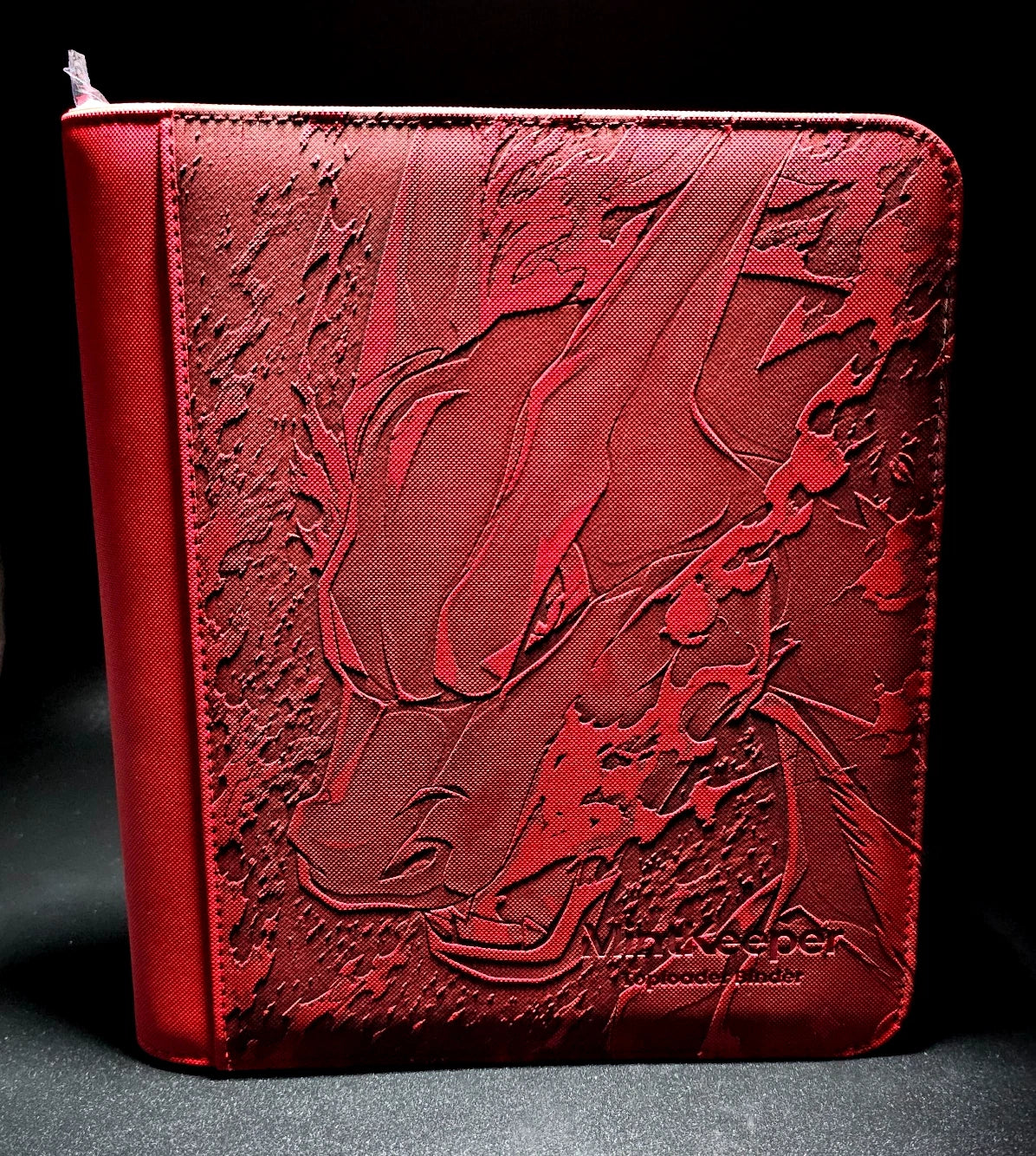 Charizard Custom Engraved Pokemon Binder | 9 Pocket Mintkeeper Binder | Personalized Pokemon Trading Card Binder | TCG Collection Album