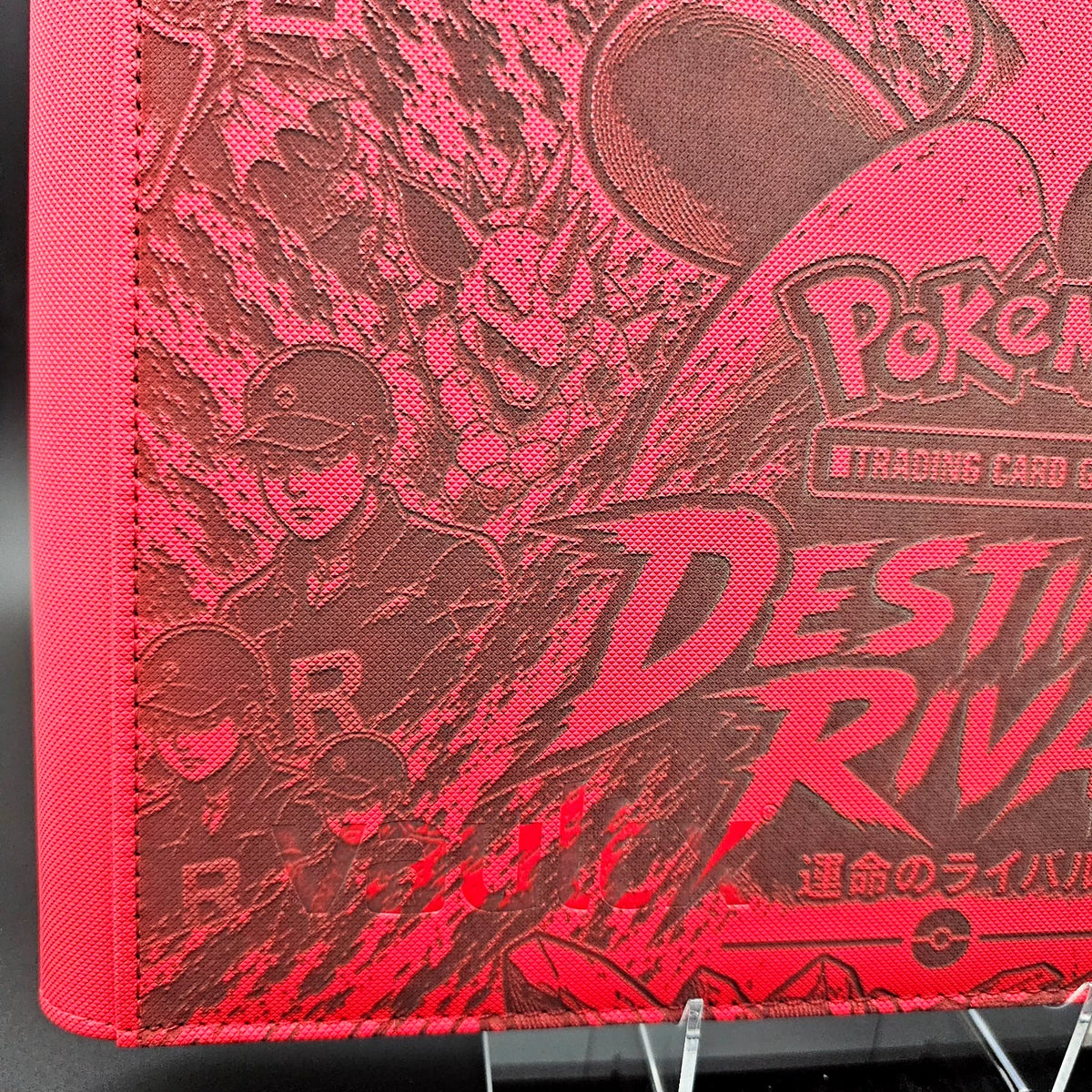 Team Rocket Destined Rivals Laser Engraved Binder Poke Cute Meowth