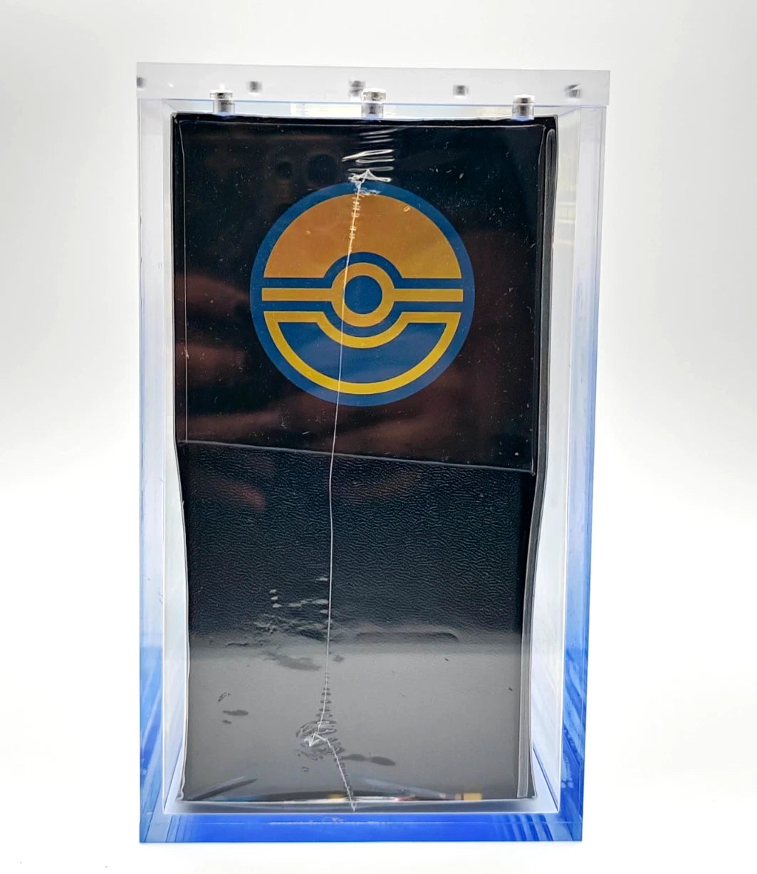 Pokemon ETB Acrylic Gradient Blue 8MM Elite Trainer Box Display Protector Case