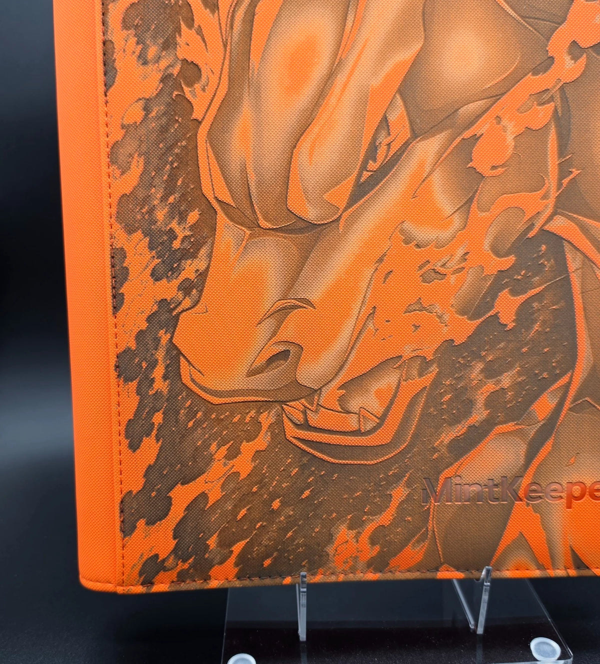Charizard Custom Engraved Pokemon Binder | 9 Pocket Mintkeeper Binder | Personalized Pokemon Trading Card Binder | TCG Collection Album