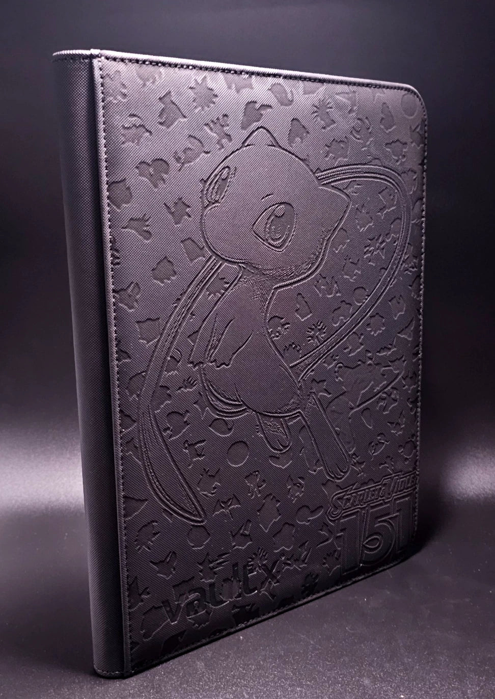 151 Mew Laser Engraved Binder Pokemon Pika Cute Scarlet Violet