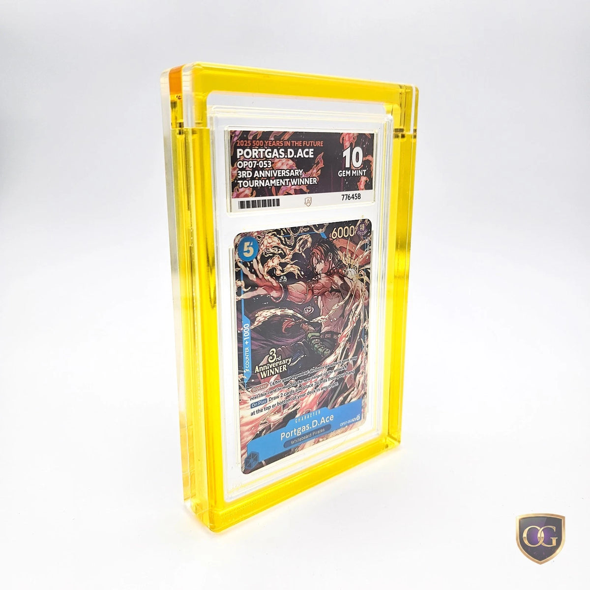 Any 2 x 24mm Ace Graded Card Acrylic Case Slab Display Protector Pokemon One Piece