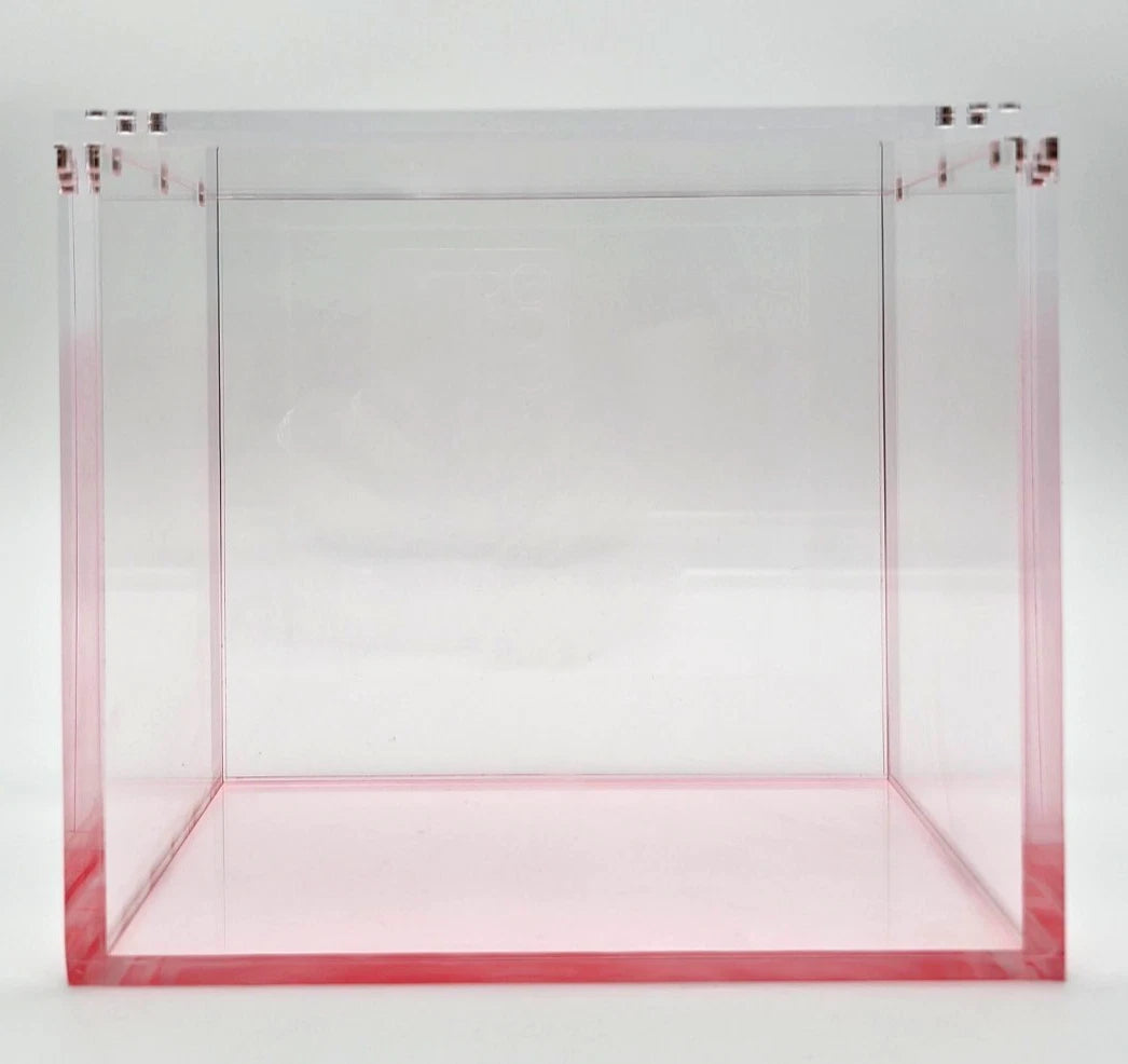 Pokemon ETB Acrylic Gradient Red 8MM Elite Trainer Box Display Protector Case