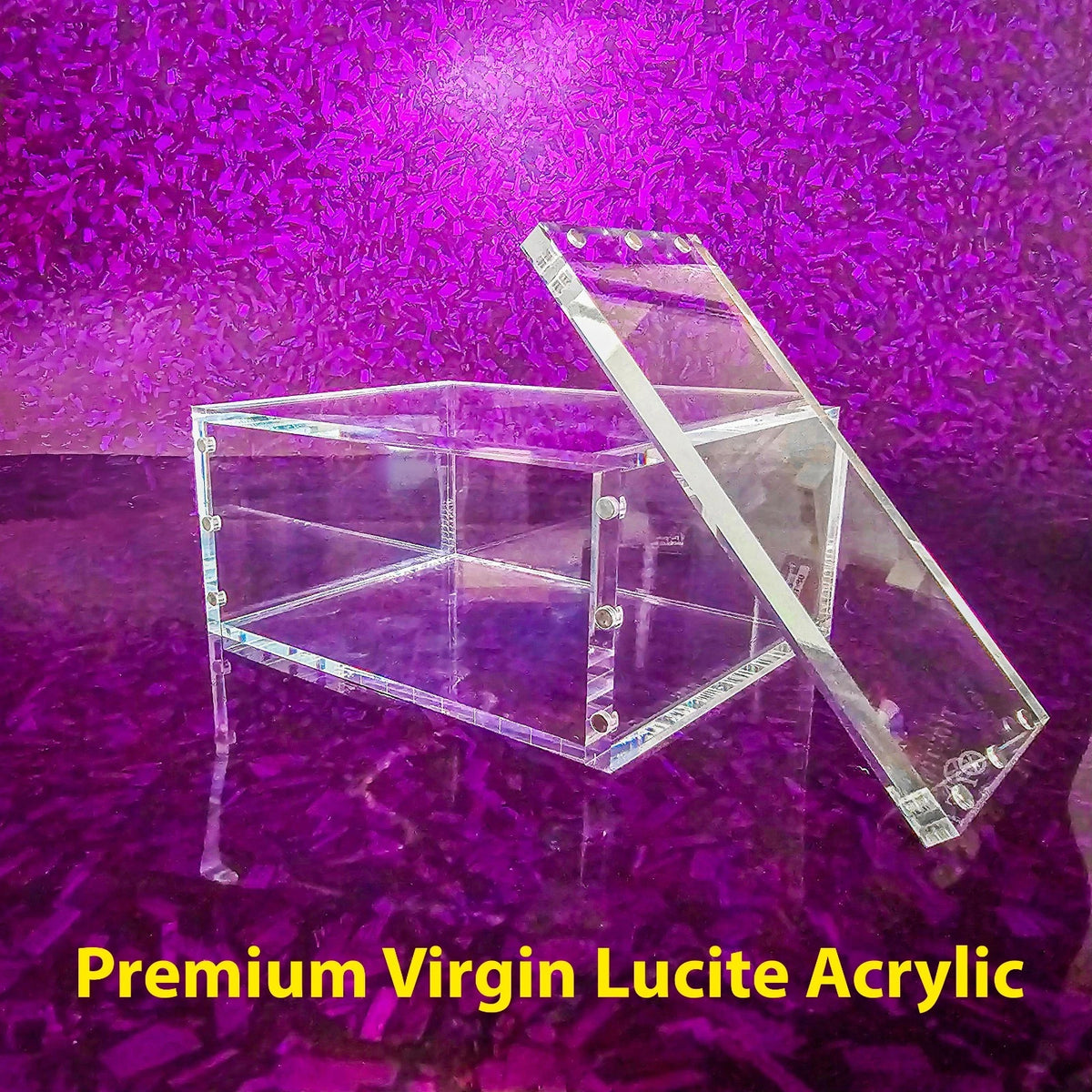 2 x 8MM One Piece Booster EB01 - EB03 Acrylic Magnetic Display Protector Case