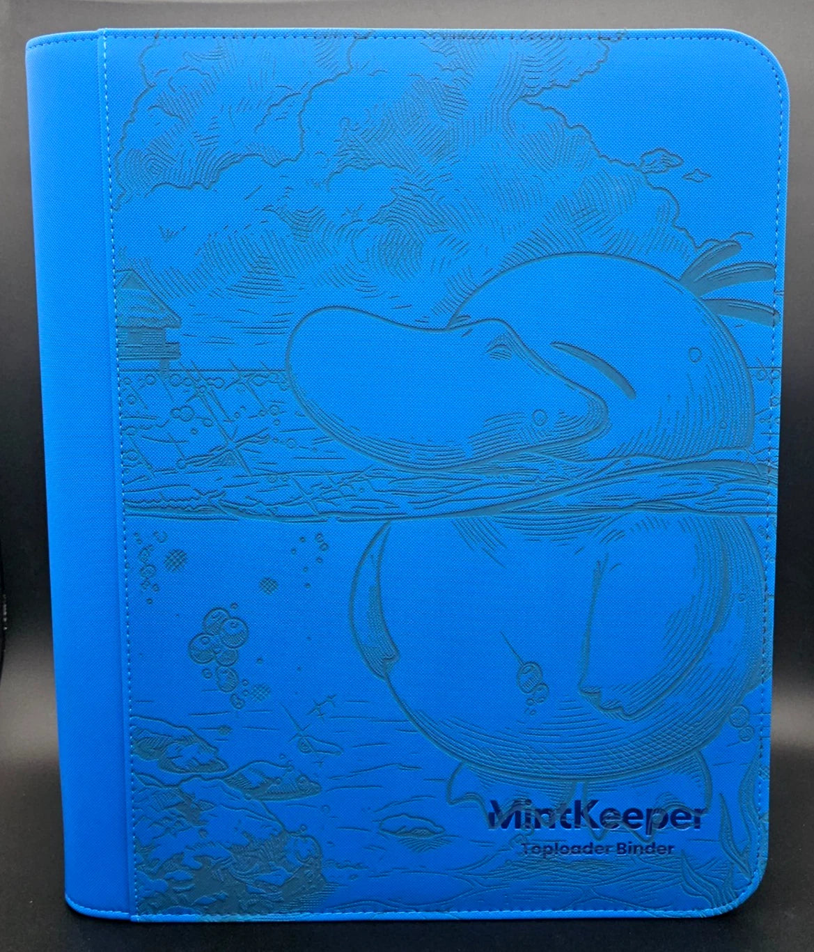 Psyduck Laser Engraved Binder Pikachu Charizard Eevee Mew