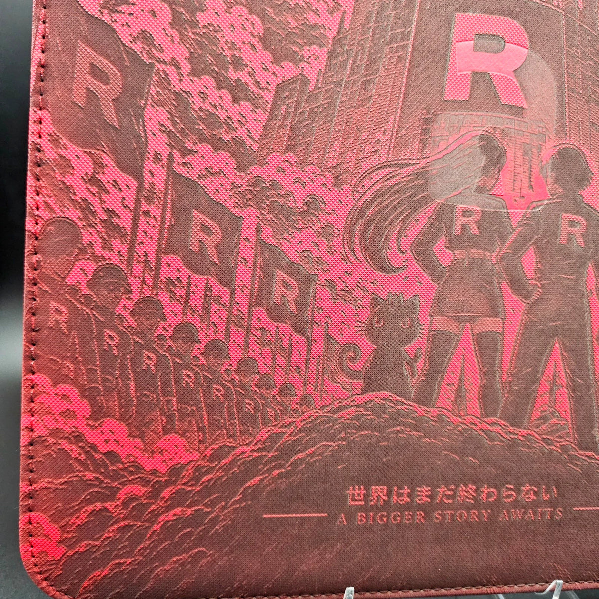 Team Rocket Destined Rivals Laser Engraved Binder Poke Cute Meowth