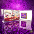 2 x 8mm Disney Lorcana Chapter 1 - 9 Booster Box Acrylic Display Box Protector Case