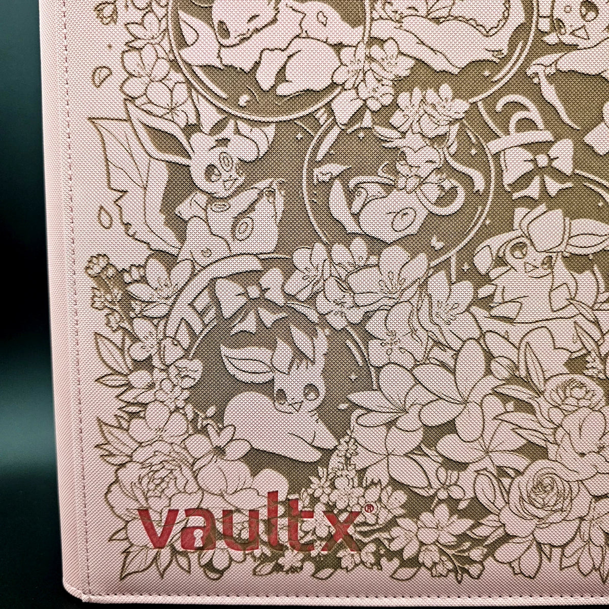 Eevee Custom Engraved Pokemon Binder | Umbreon Sylveon Eeveelution | Personalized Pokemon Trading Card Binder | TCG Collection Album