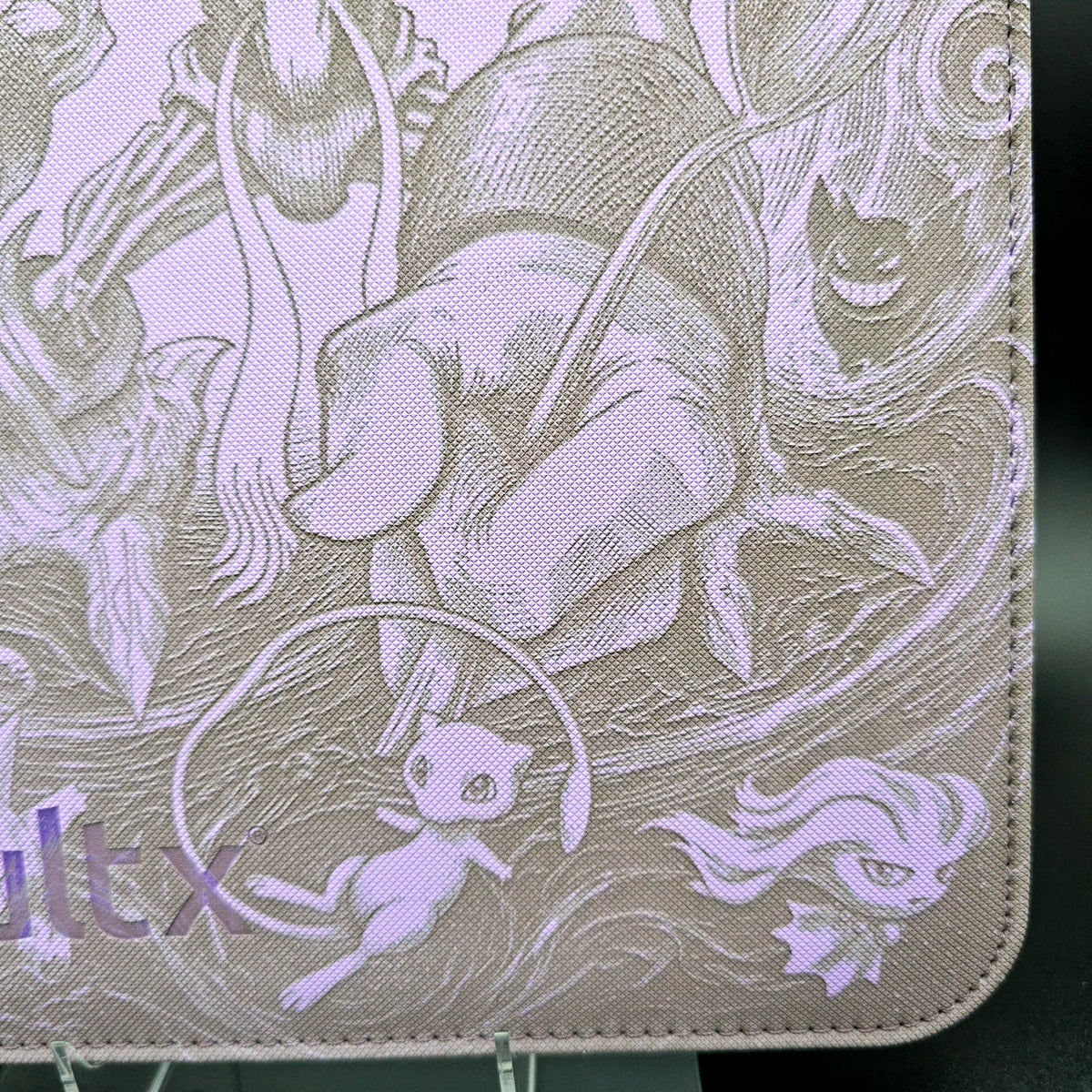 Alakazam Laser Engraved Binder Mew Gengar Misdreavus Abra Hypno Kadabra