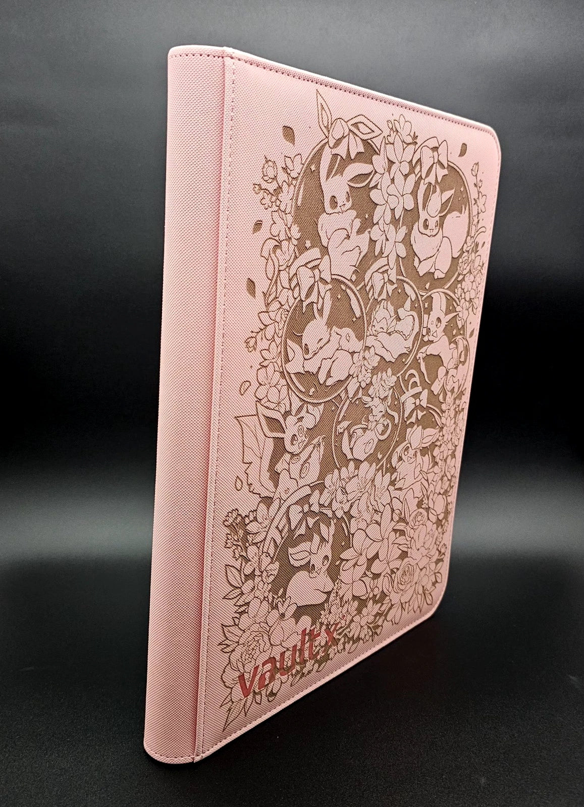 Eevee Custom Engraved Pokemon Binder | Umbreon Sylveon Eeveelution | Personalized Pokemon Trading Card Binder | TCG Collection Album
