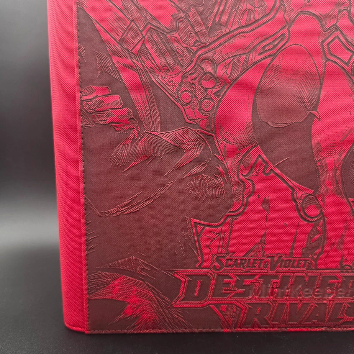 Destined Rivals Custom Laser Engraved Binder Mewtwo Mew