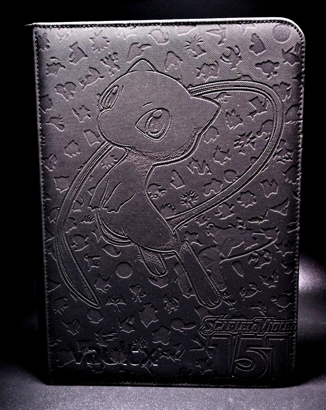 151 Mew Laser Engraved Binder Pokemon Pika Cute Scarlet Violet