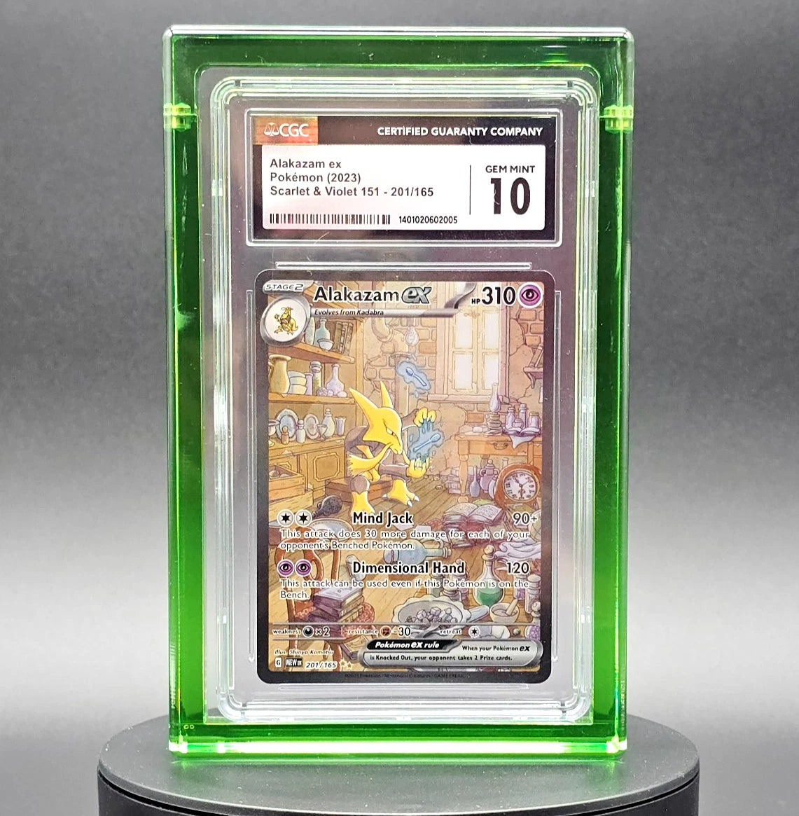 CGC 24mm Graded Card Acrylic Case Slab Display Protector Pokemon One Piece