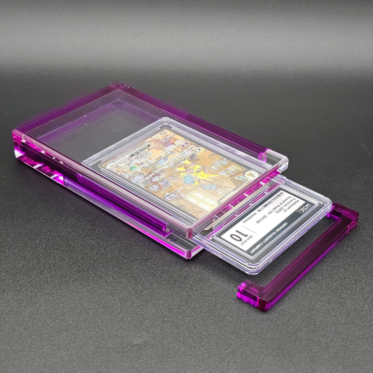 CGC 24mm Graded Card Acrylic Case Slab Display Protector Pokemon One Piece
