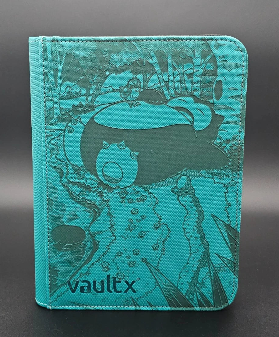 Snorlax Custom Engraved Pokemon Binder | Pokemon 151 Mewtwo Pikachu Diglett | Personalized Pokemon Trading Card Binder TCG Collection Album