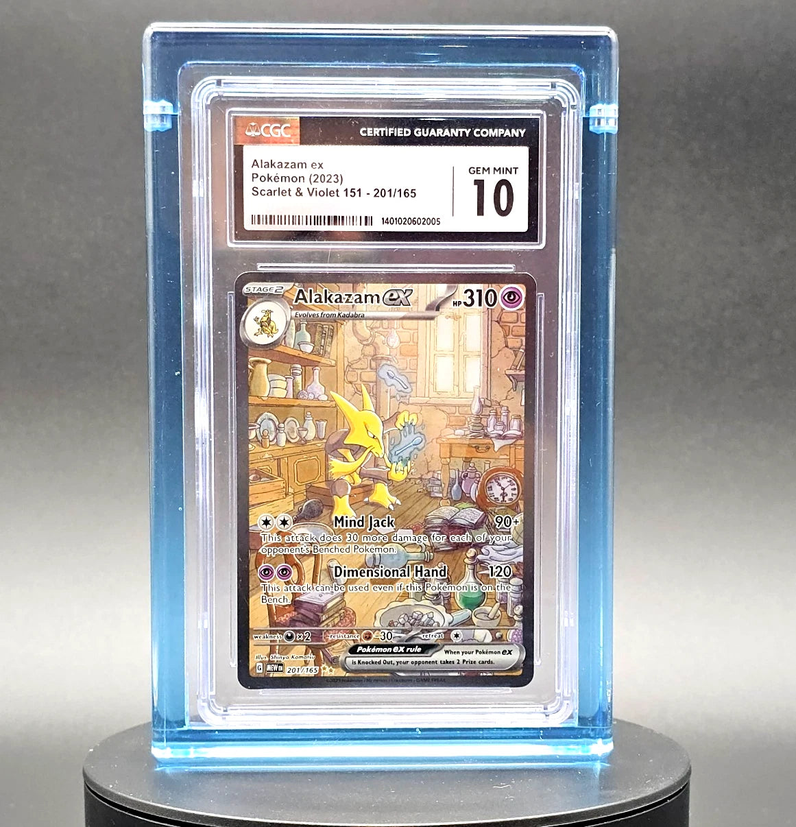 CGC 24mm Graded Card Acrylic Case Slab Display Protector Pokemon One Piece