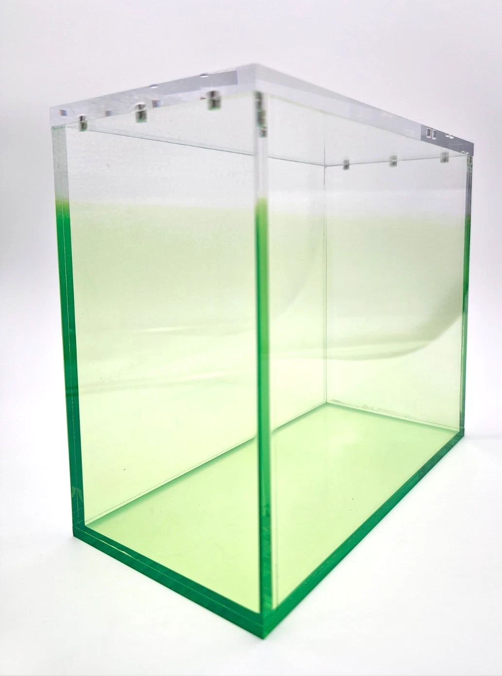 Pokemon ETB Acrylic Gradient Green 8MM Elite Trainer Box Display Protector Case