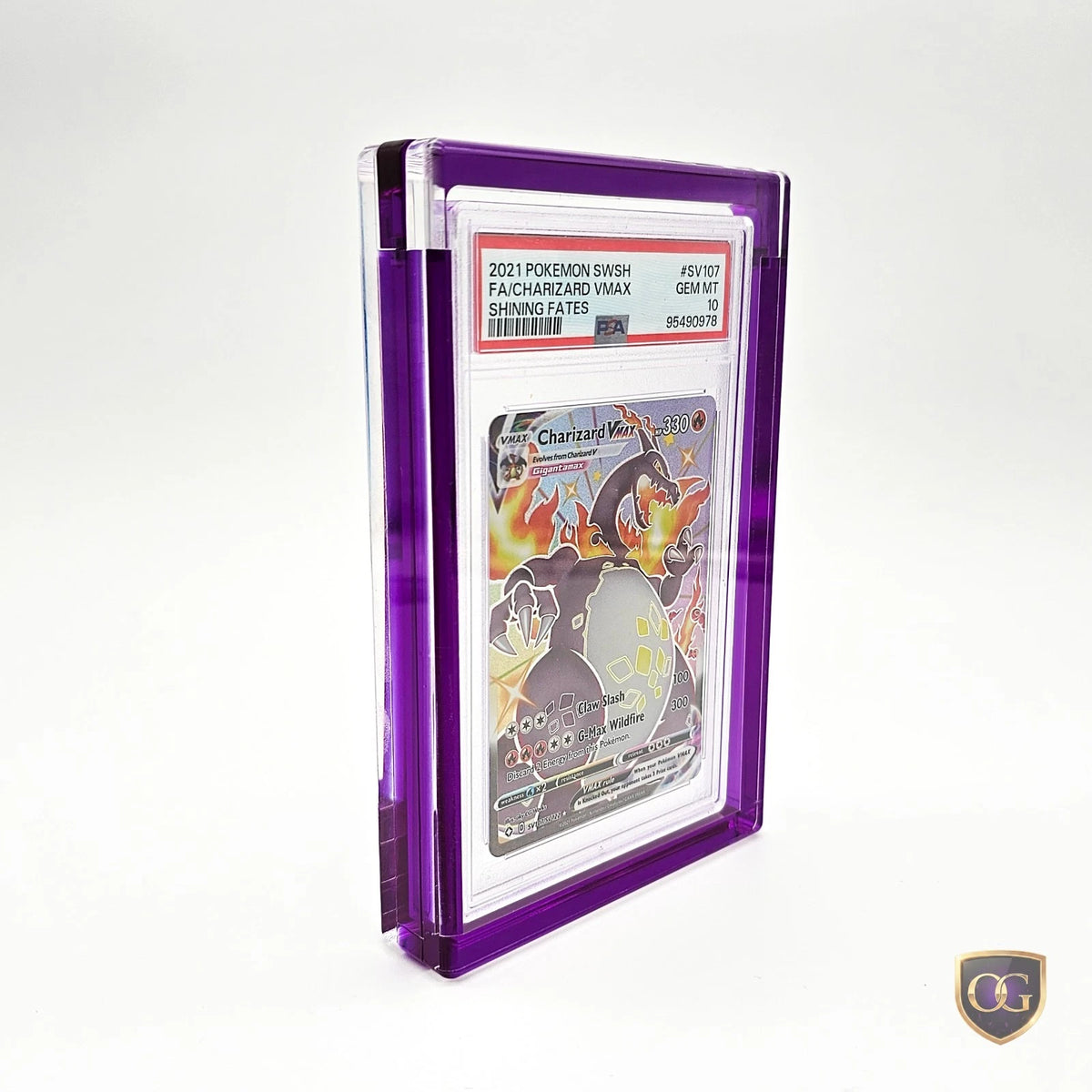 Any 2 x 24mm PSA Graded Card Acrylic Case Slab Display Protector Pokemon One Piece