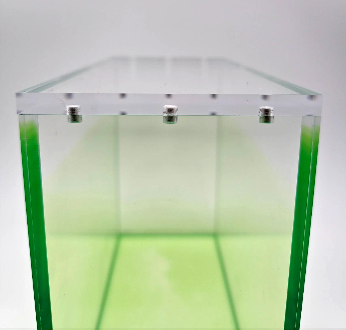 Pokemon ETB Acrylic Gradient Green 8MM Elite Trainer Box Display Protector Case
