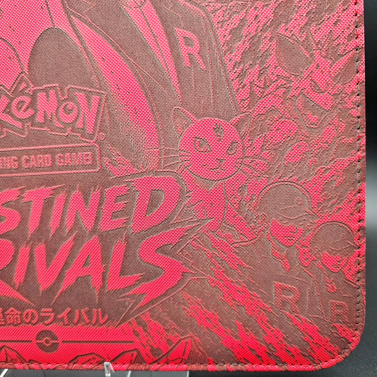 Team Rocket Destined Rivals Laser Engraved Binder Poke Cute Meowth