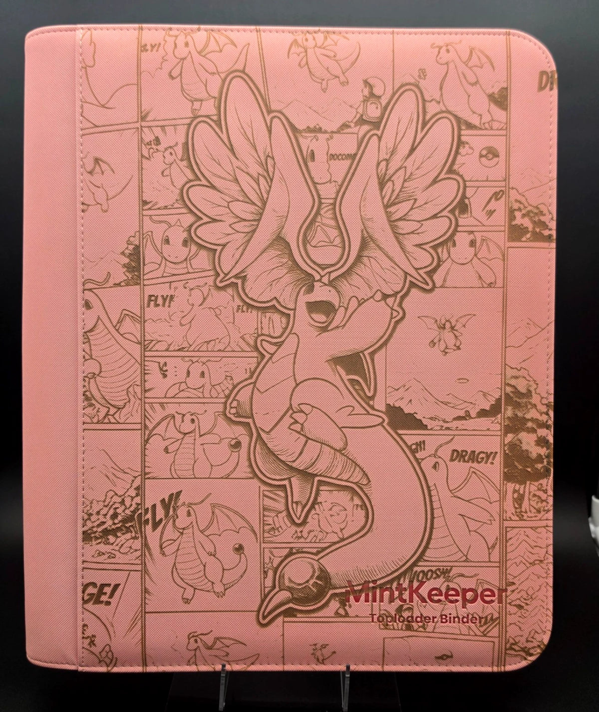 Mega Dragonite Custom Laser Engraved Binder Ascended Heroes Pain