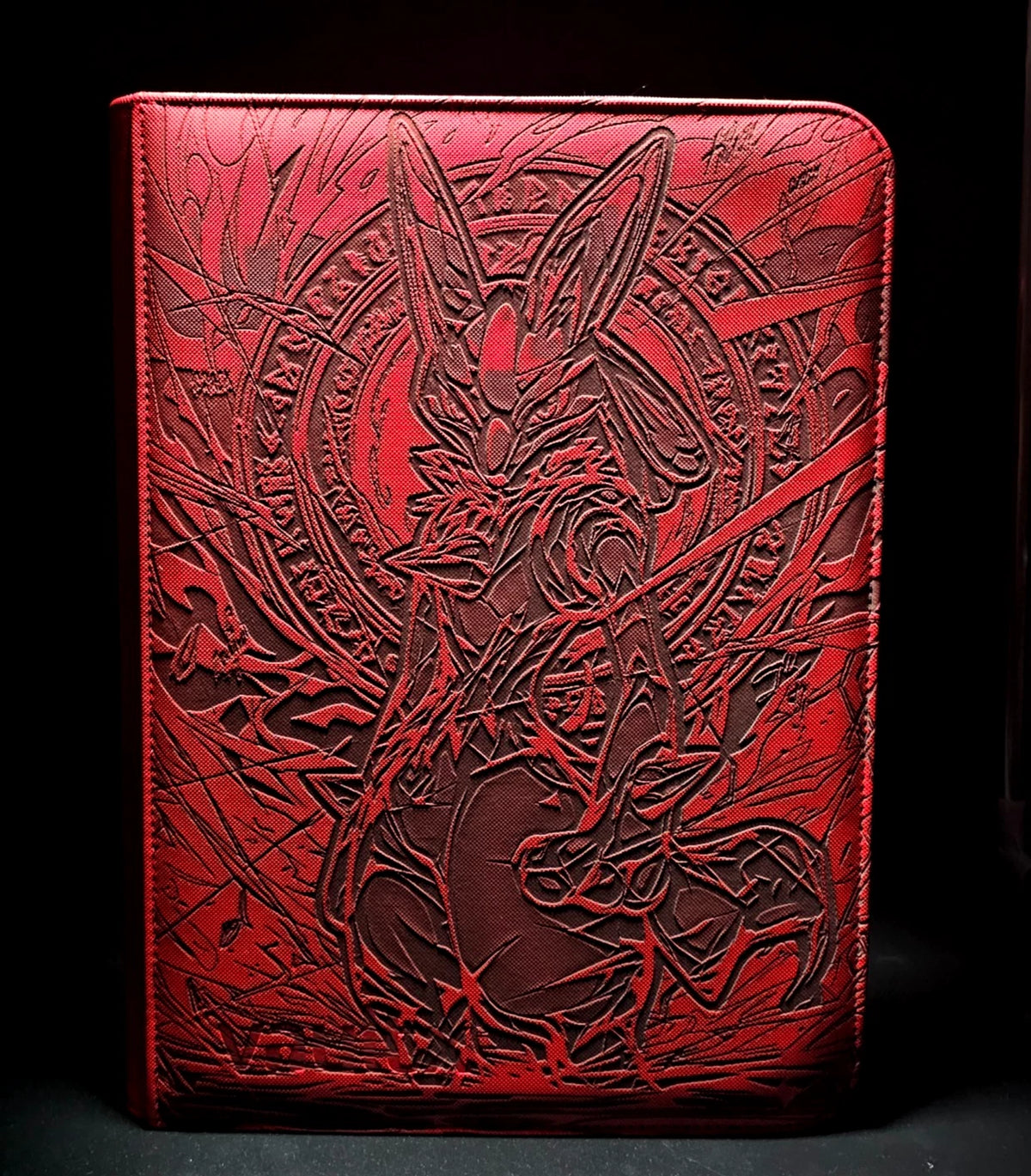 Lucario Custom Engraved Pokemon Binder | Pikachu Charizard | Personalized Pokemon Trading Card Binder | TCG Collection Album