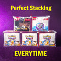 10 x 8MM Thick Pokemon Booster Box Acrylic Magnetic Display Protector Case Bulk