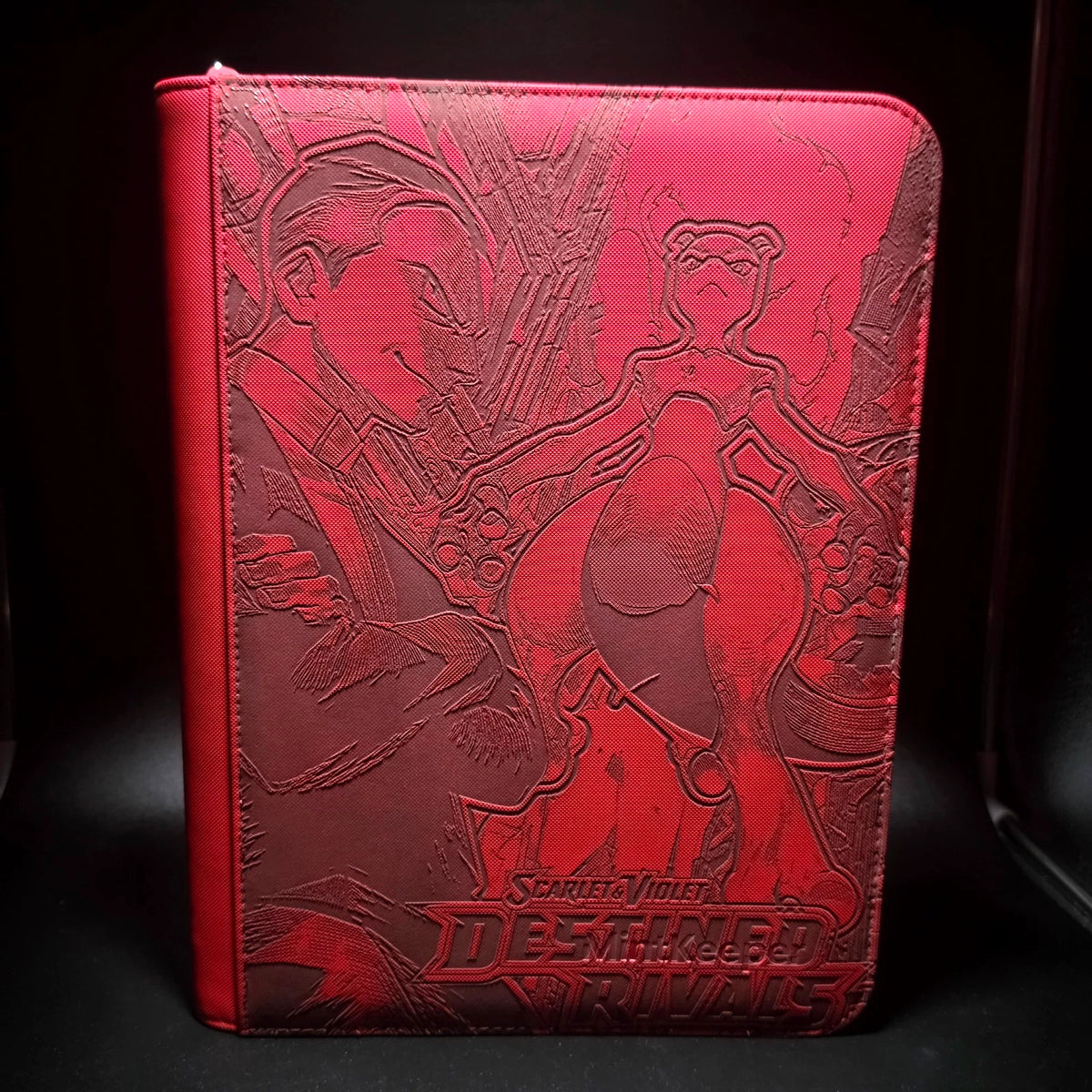 Destined Rivals Custom Laser Engraved Binder Mewtwo Mew