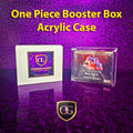 2 x 8MM One Piece Booster EB01 - EB03 Acrylic Magnetic Display Protector Case