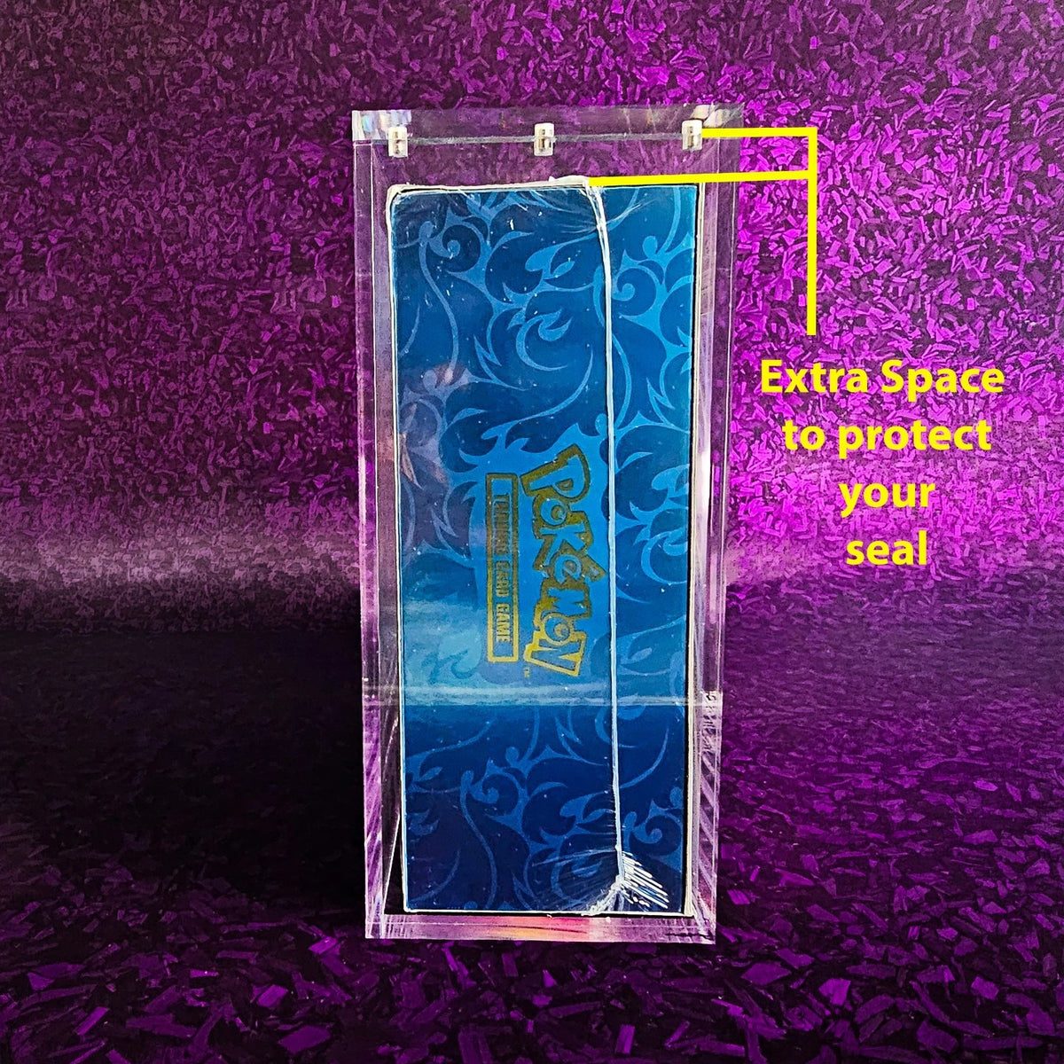 8mm Pokemon Mega Charizard UPC Acrylic Case Display Protector Mega Evolution