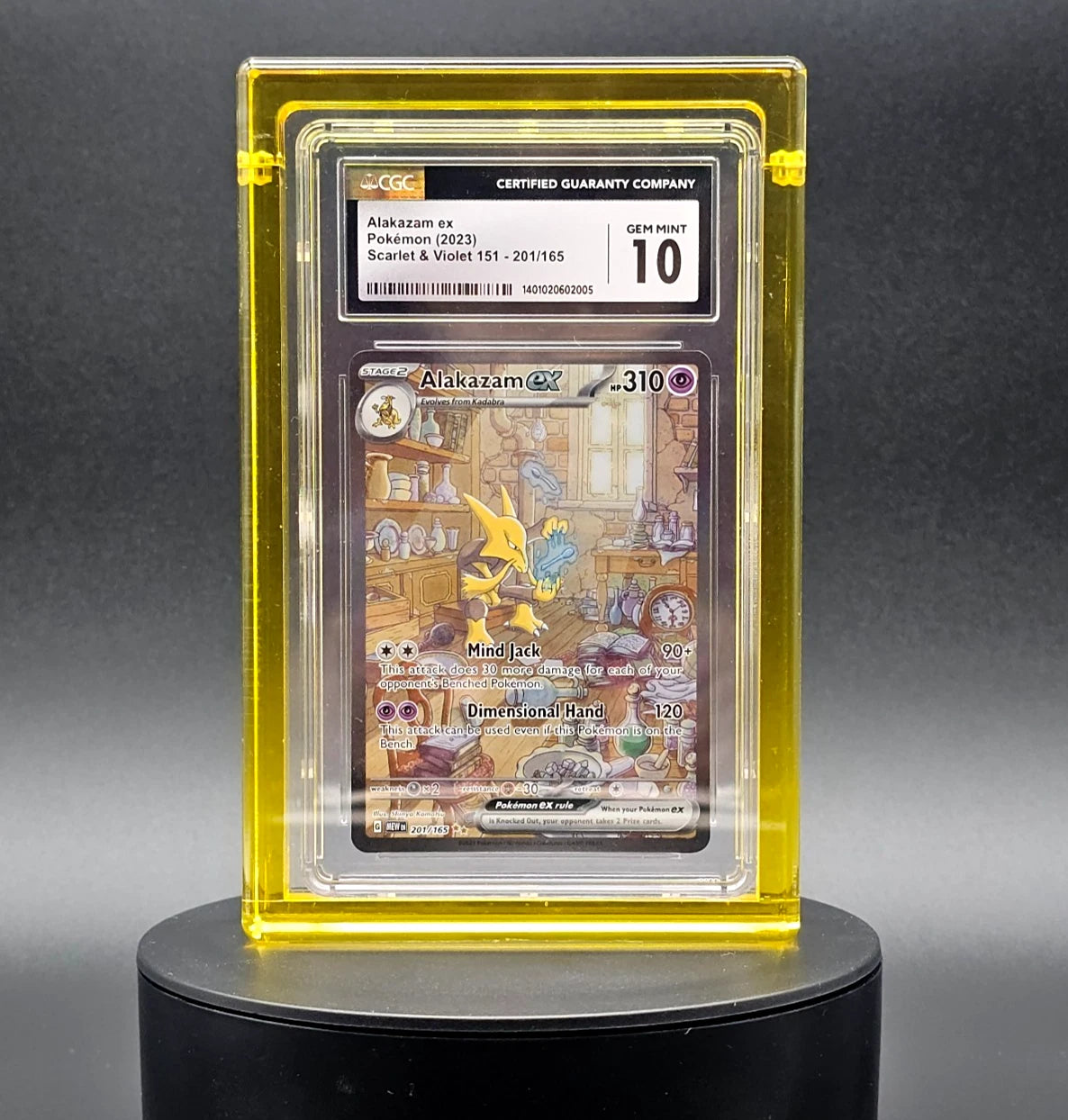 CGC 24mm Graded Card Acrylic Case Slab Display Protector Pokemon One Piece
