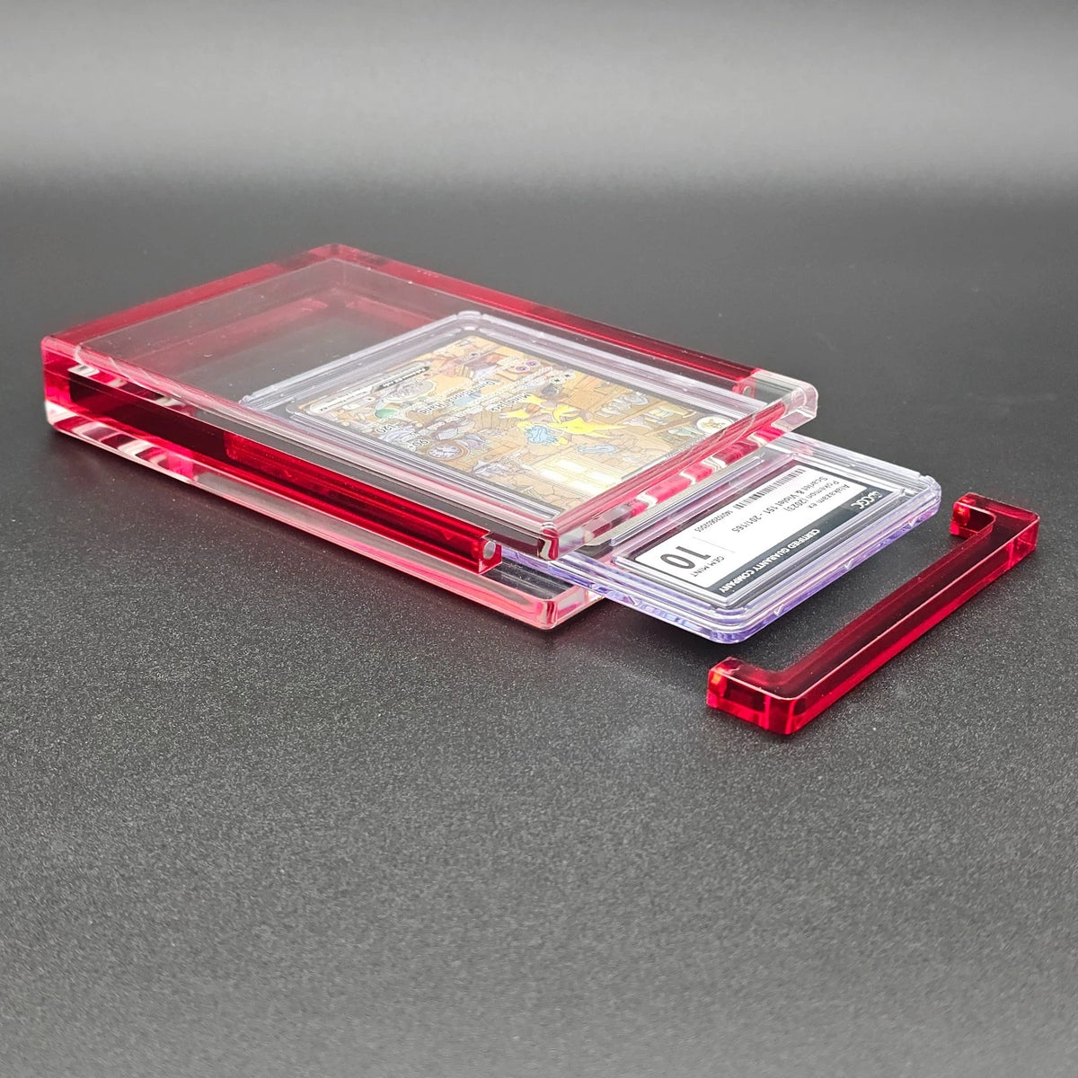 CGC 24mm Graded Card Acrylic Case Slab Display Protector Pokemon One Piece