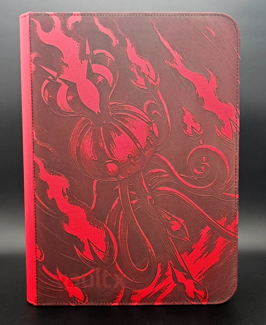 Mega Chandelure Ex Custom Laser Engraved Binder Pitch Black
