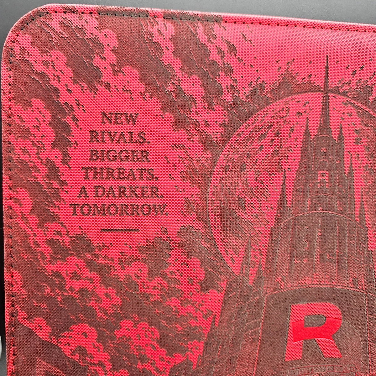 Team Rocket Destined Rivals Laser Engraved Binder Poke Cute Meowth