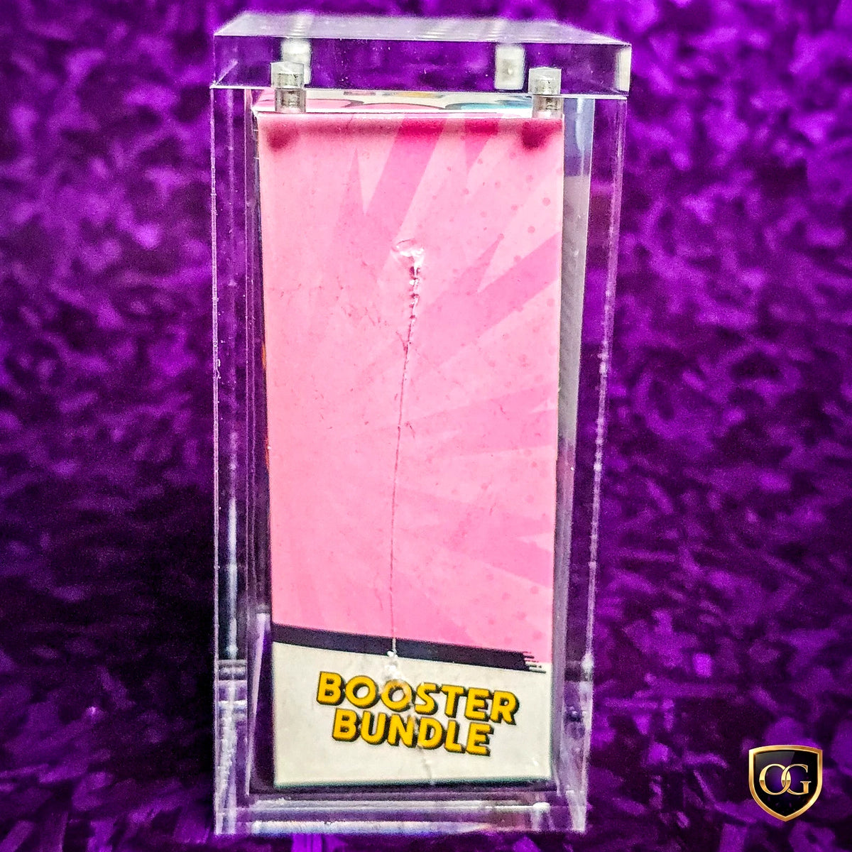 2 x 8mm Pokemon Booster Bundle Acrylic Post 2026 Acrylic Case Display Protector
