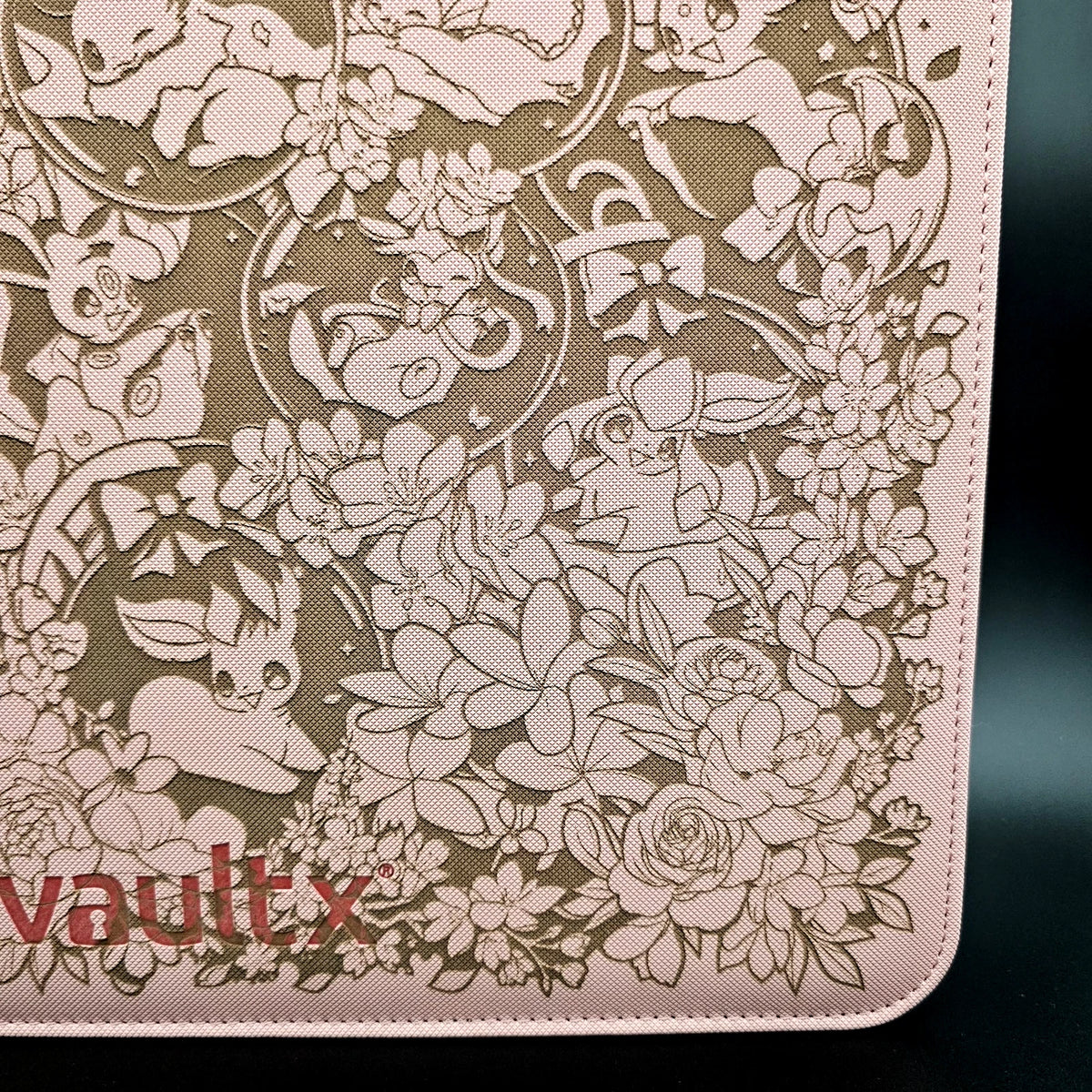 Eevee Custom Engraved Pokemon Binder | Umbreon Sylveon Eeveelution | Personalized Pokemon Trading Card Binder | TCG Collection Album